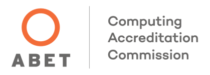 This program is accredited by the ABET Computing Accreditation Commission.