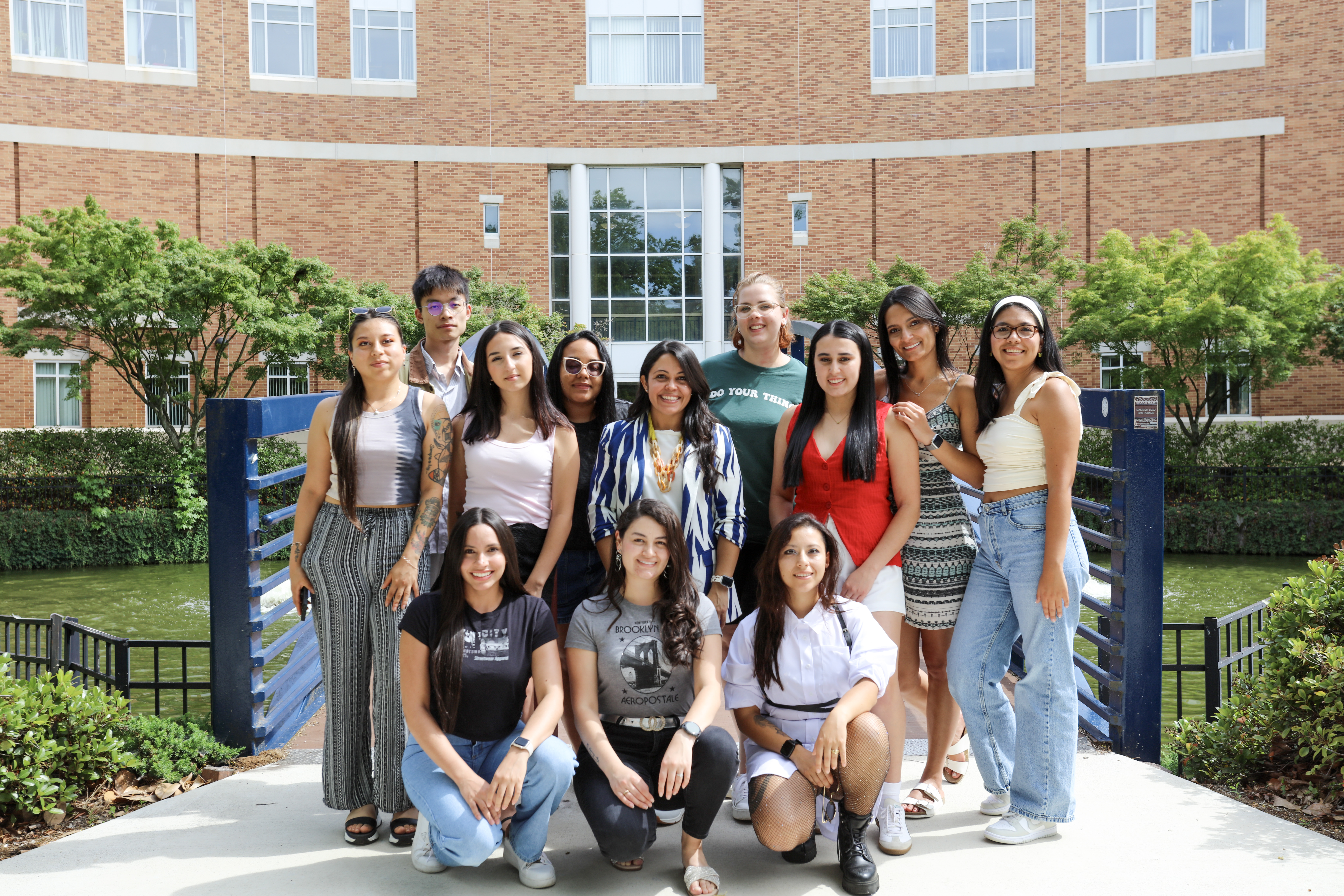 Continuing Education - Au Pair Class - Group Photo (outside)