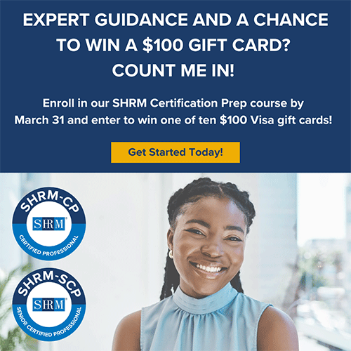 SHRM Spring 2026 Gift Card Giveaway