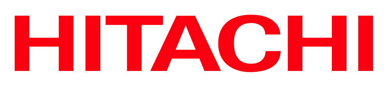 Hitachi horiztonal red logo