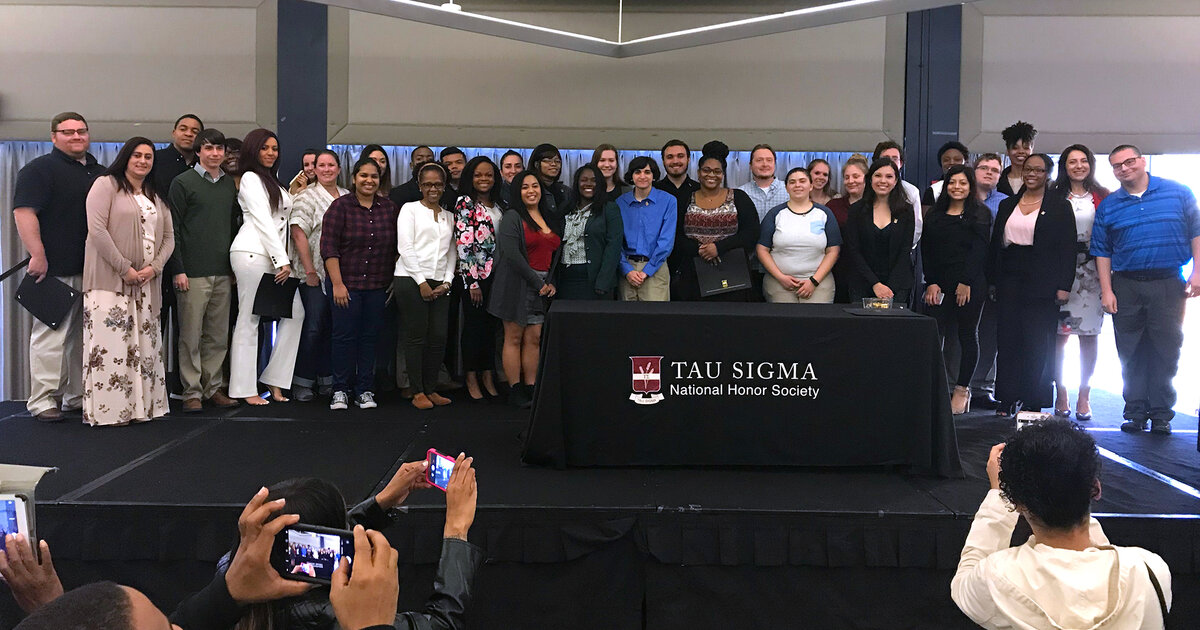 ODU Online students inducted into Tau Sigma