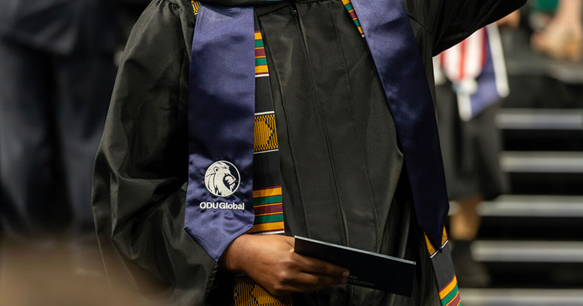 The newest class of graduates through ODUGlobal celebrated commencement in May 2024.