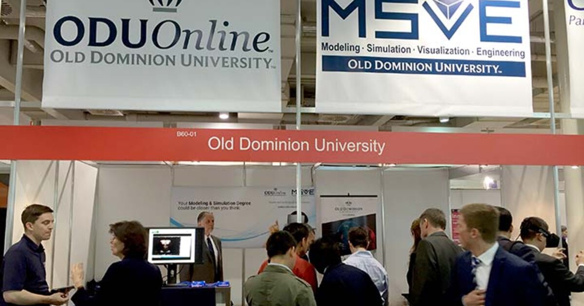 ODUOnline booth at the Hannover Messe trade show