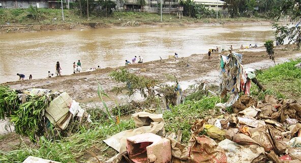 Flooding from Typhoon Ondoy (Ketsana), Philippines 2009 Courtesy: AusAID