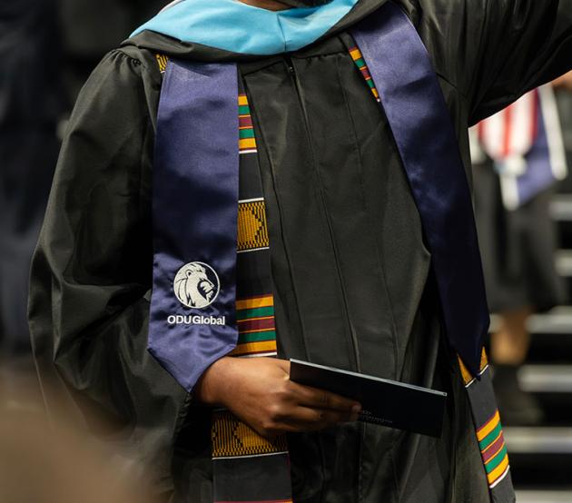 The newest class of graduates through ODUGlobal celebrated commencement in May 2024.