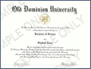 ODU Diploma 