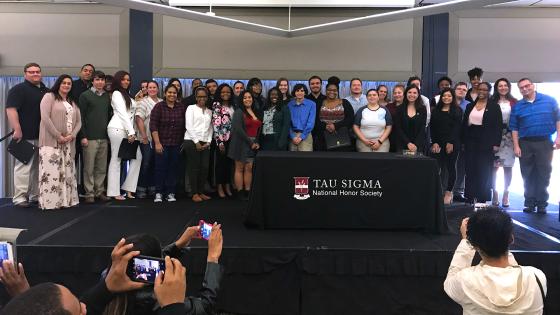 ODU Online students inducted into Tau Sigma