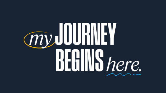 My Journey Begins Here | ODUGlobal | Navy Background