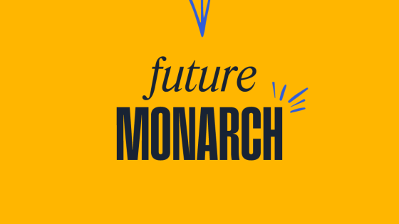 Future Monarch | ODUGlobal | Gold Background