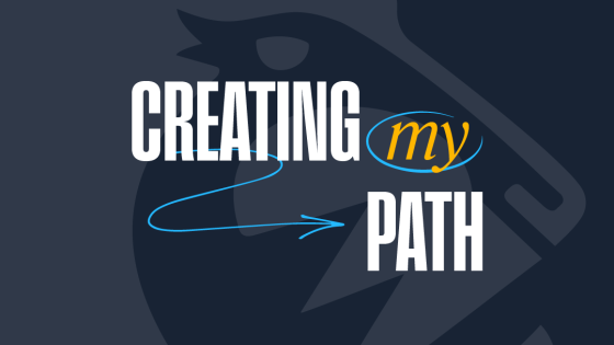 Creating My Path | ODUGlobal | Navy Background with Lion logo