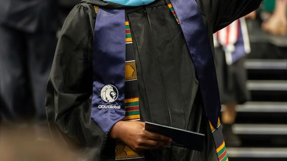 The newest class of graduates through ODUGlobal celebrated commencement in May 2024.