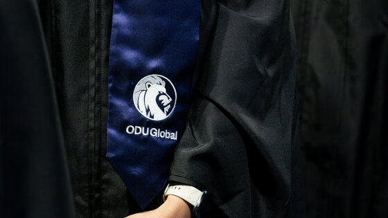 Sawsan Falatah ’25 studies from her home in Saudi Arabia while serving as a hospital Chief Nursing Officer, a balance of leadership and lifelong learning made possible through ODUGlobal’s online Doctor of Nursing Practice program.