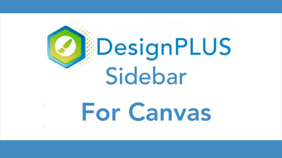 DesignPLUS Sidebar for Canvas