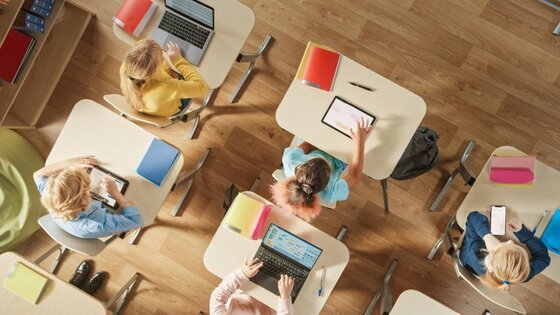 Teachers were also able to complete online coursework and earn digital badges or micro-credentials.