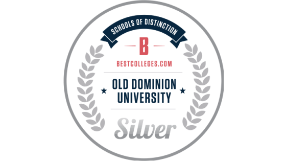 Best Colleges Dot Com silver award seal