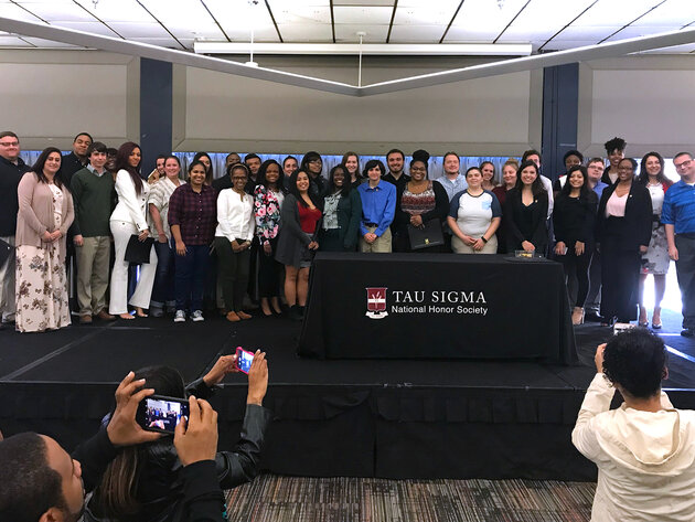 ODU Online students inducted into Tau Sigma