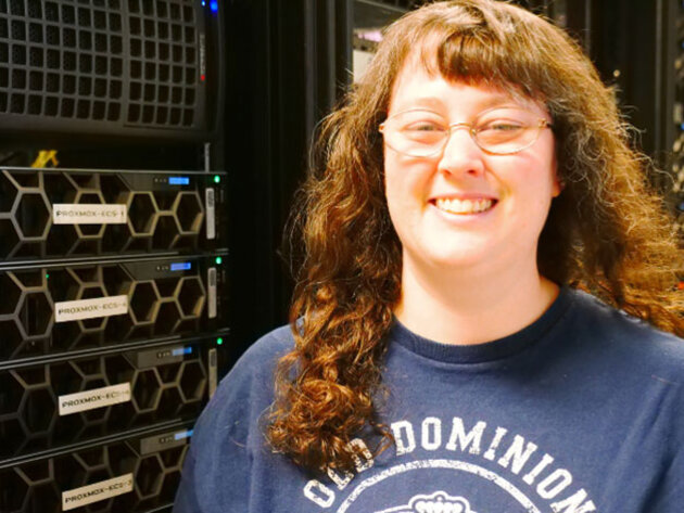 Lindsey Frew '22 is the first graduate from ODU's online graduate certificate equipping high school teachers to teach dual enrollment courses in computer science.