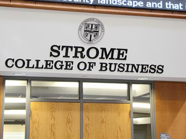 Old Dominion University Strome College of Business building